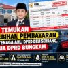 BPK Temukan Kelebihan Pembayaran Jasa Tenaga Ahli DPRD Deli Serdang, Ketua DPRD Bungkam