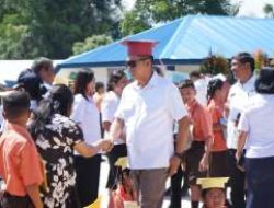 Wujudkan Generasi Unggul, Bupati Taput Dorong Penguatan Karakter ‘SAITAPAIAS’ dan Literasi ‘TAPAMAJUMA’ di SMPN 1 Tarutung